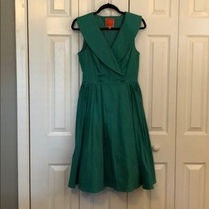 ModCloth green dress, size m